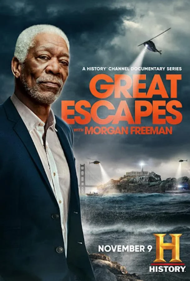 Смотреть Сериал Великие побеги с Морганом Фрименом(2021) бесплатно